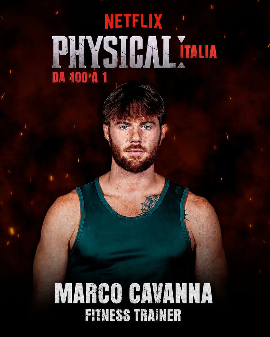 Marco Cavanna, concorrente di Physical: da 100 a 1 Italia su Netflix